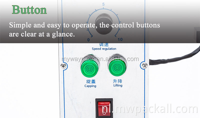 Parfum krimpmachine / metaalafdekking Press Machine+afdekmachine